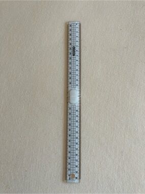 Studio Folding 30cm Ruler – Compact 2-Piece Design